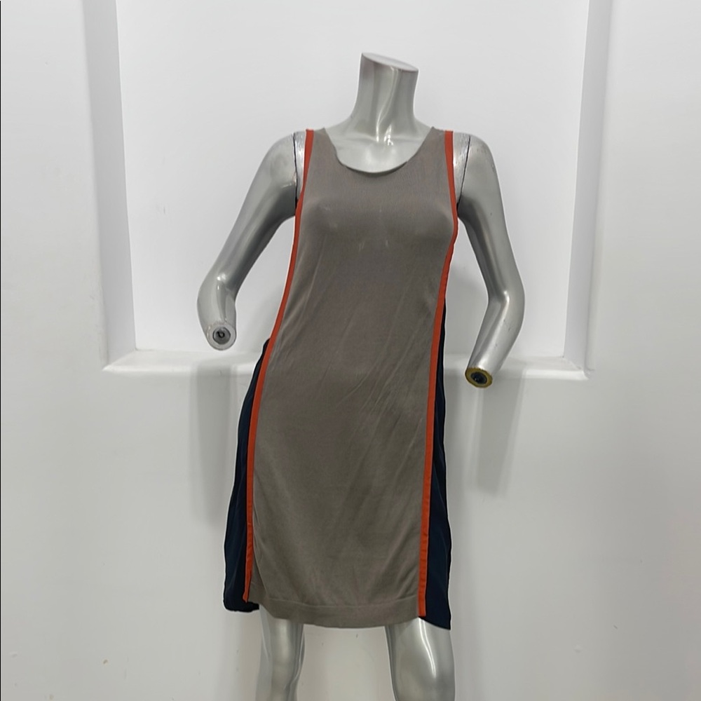 Suoli Sleeveless Knit Dress Color Block Size IT 44